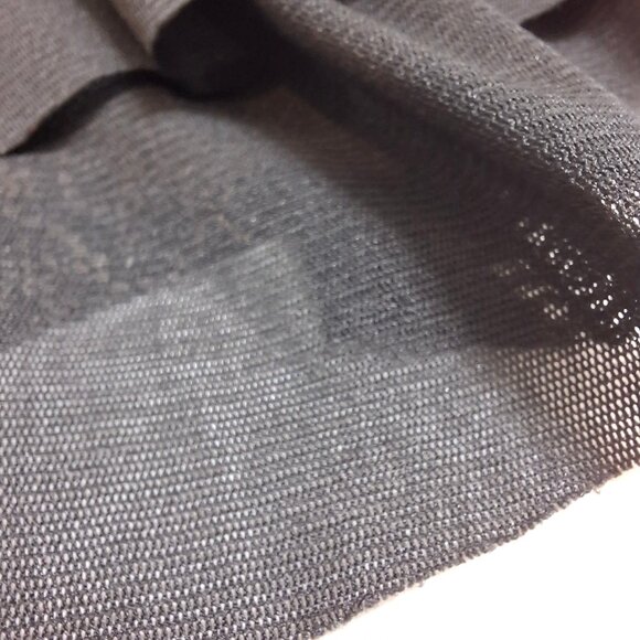 Fit & Flare Lined Netting Dress Size M Wrap Top Sleeveless Smocked Elastic Waist - Picture 13 of 15